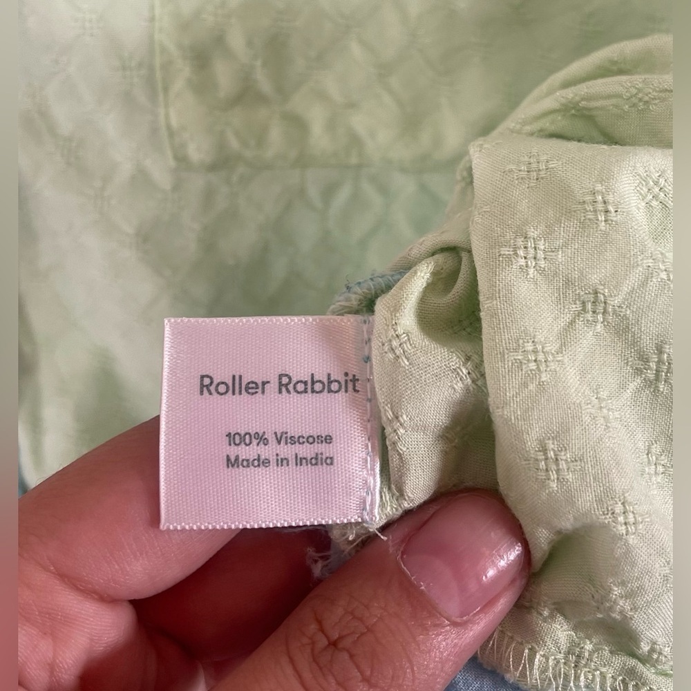 Roller Rabbit Multicolored Collared Long Sleeve B… - image 8